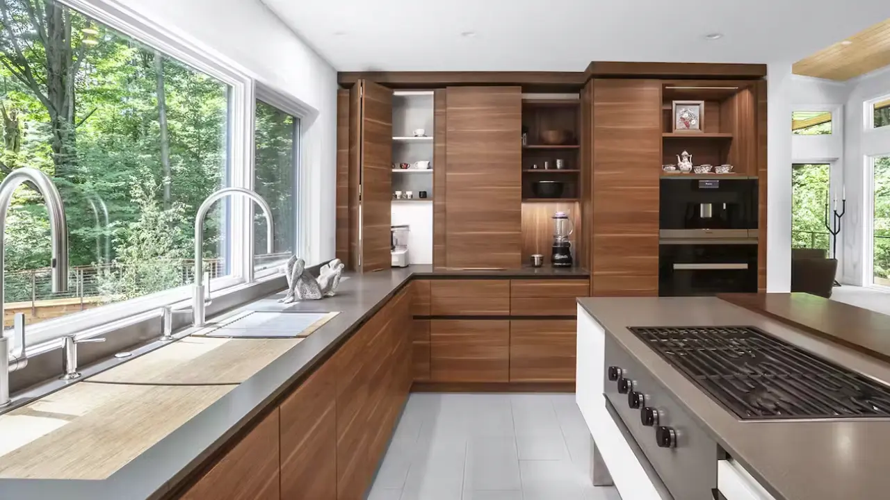 The Bridge House kitchen