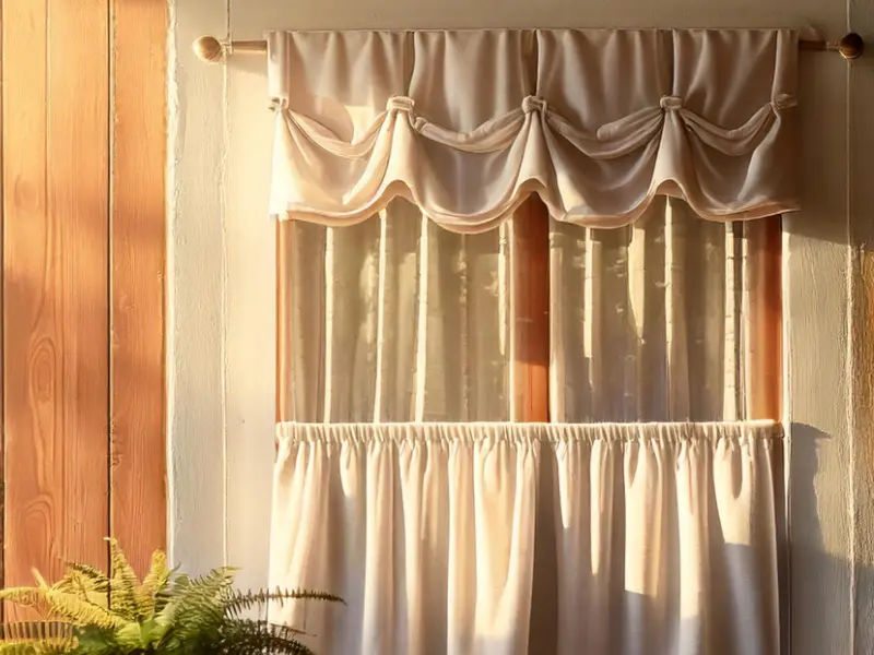 Luxurious floor-length drapes in a living room.